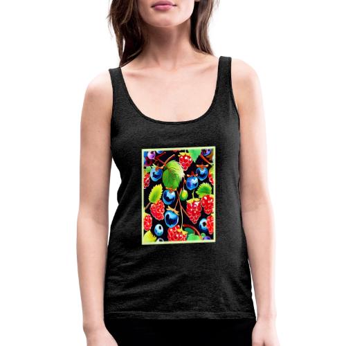 Berryful Delight Art - Women's Premium Tank Top