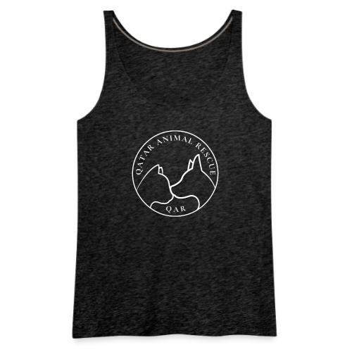 Merch with White Logo - Women's Premium Tank Top