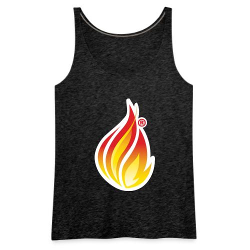 HL7 FHIR Flame graphic with white background - Women's Premium Tank Top