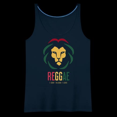 Lion Reggae - Women's Premium Tank Top