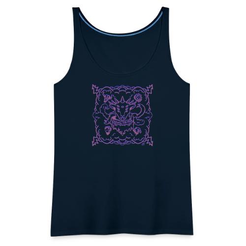 Revelation Lamb Purple - Women's Premium Tank Top