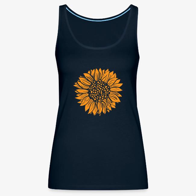 Orange Sunflower