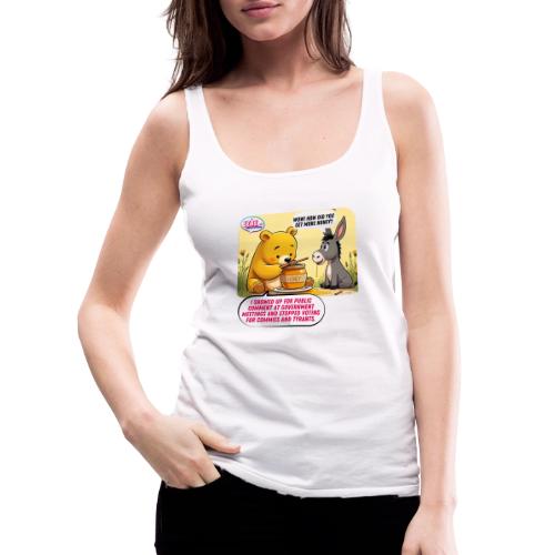 Honey Bear - Fire Tyrants - Women's Premium Tank Top