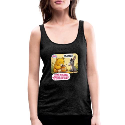 Honey Bear - Fire Tyrants - Women's Premium Tank Top