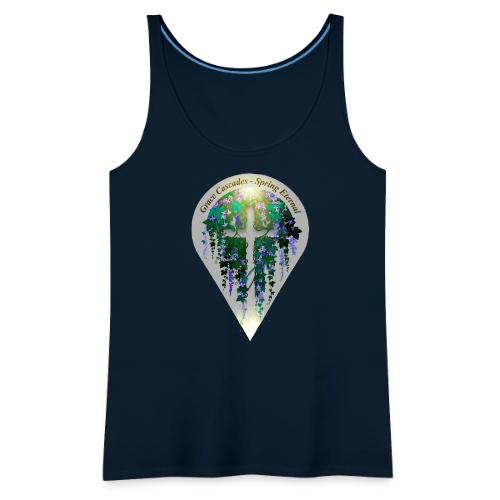 Easter Grace Cascades Vine T Shirt, Renewal Gift - Women's Premium Tank Top