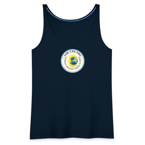 iam-ced.org Round - Women's Premium Tank Top
