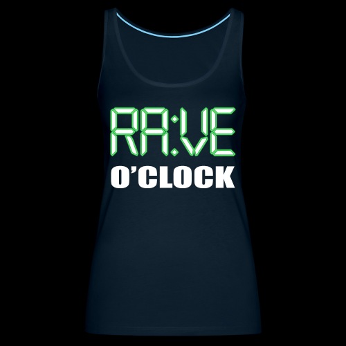 RAVE O CLOCK - Women's Premium Tank Top