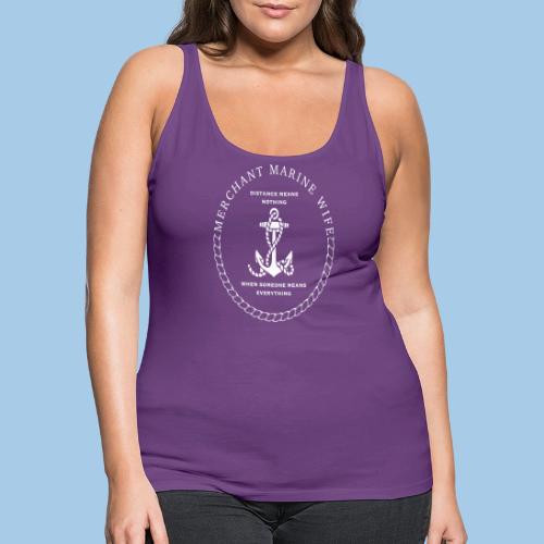 DISTANCE MEANS NOTHING - Women's Premium Tank Top
