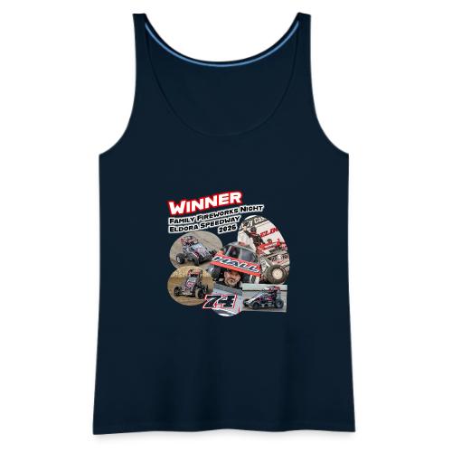 Luke Hall - Eldora Speedway FFN#1 Design 2 - Women's Premium Tank Top