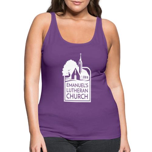 Single Vertical white2 - Women's Premium Tank Top