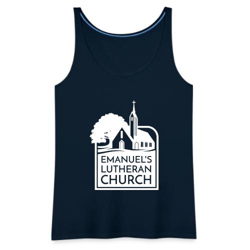 Single Vertical white2 - Women's Premium Tank Top