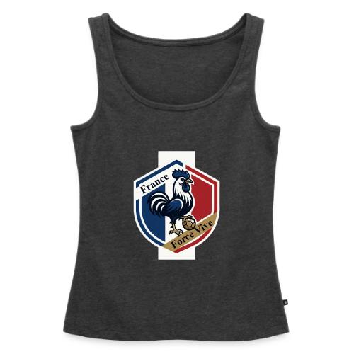 France Rooster T-Shirt, Bleu-Blanc-Rouge gift - Women's Premium Tank Top