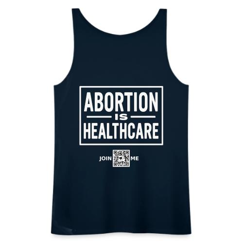 Abortion (white, back-facing) - Women's Premium Tank Top