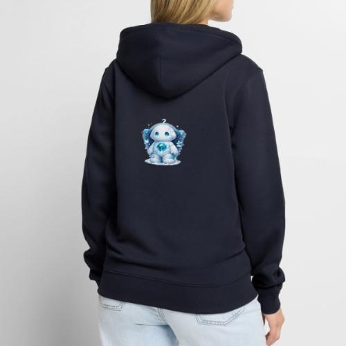 Snowy AI - Unisex Premium Organic Zip Hoodie