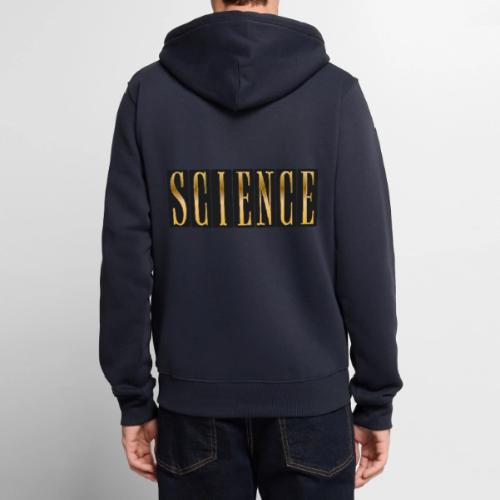 Science: Think. Test. Repeat. - Unisex Premium Organic Zip Hoodie