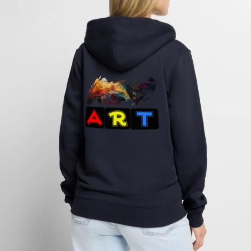 Pulse of Art - Unisex Premium Organic Zip Hoodie