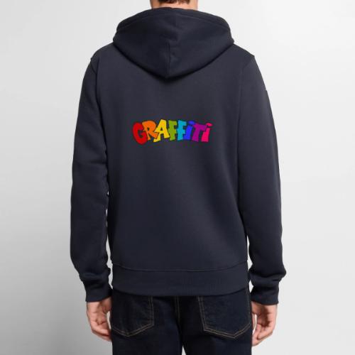 Graffiti - Unisex Premium Organic Zip Hoodie