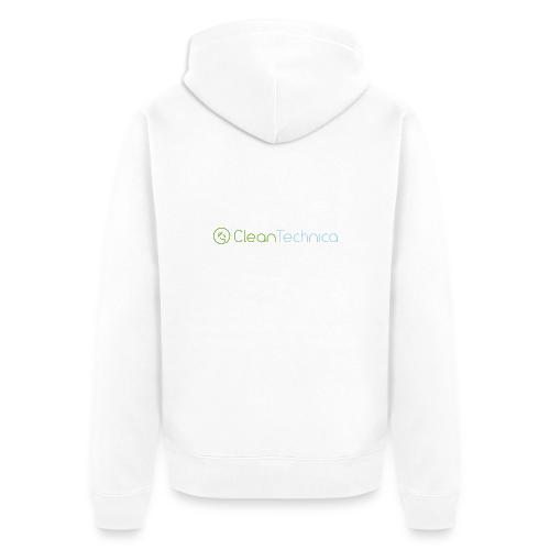 CleanTechnica Logo - Unisex Premium Organic Zip Hoodie