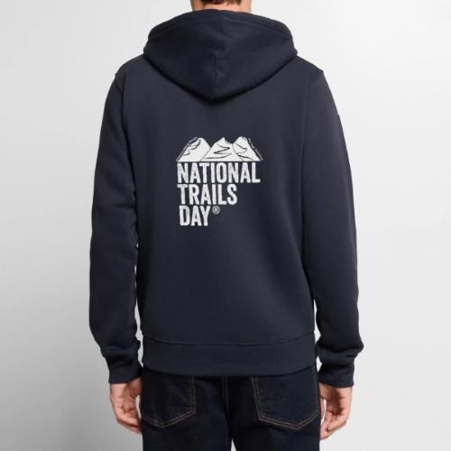 National Trails Day - Unisex Premium Organic Zip Hoodie