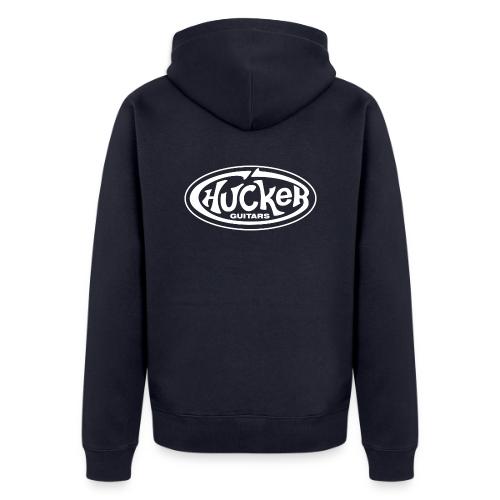 Chucker Guitars White - Unisex Premium Organic Zip Hoodie