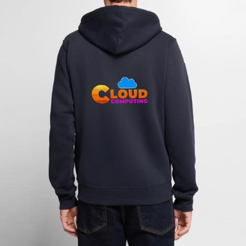 Cloud Computing - Unisex Premium Organic Zip Hoodie
