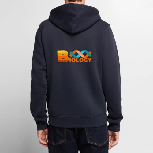 Biology: Life Unfolded - Unisex Premium Organic Zip Hoodie