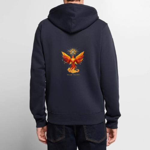 Solar Triumph Phoenix - Unisex Premium Organic Zip Hoodie