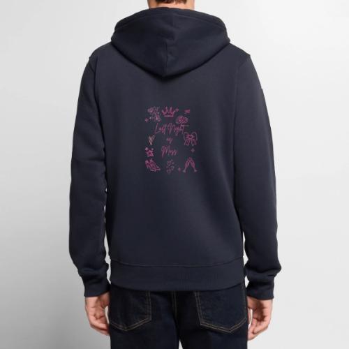 Last Night as Miss Bachelorette - Unisex Premium Organic Zip Hoodie