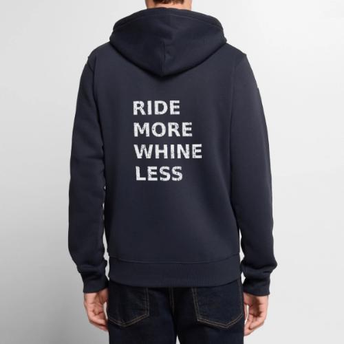 Ride More Whine Less - Unisex Premium Organic Zip Hoodie