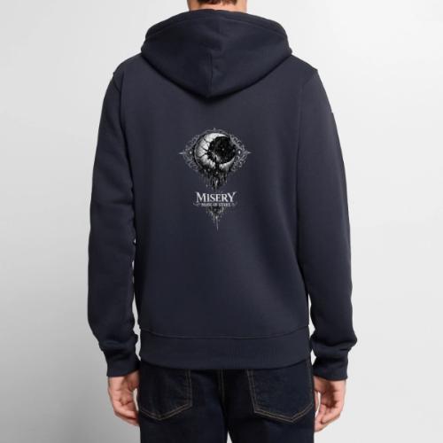 Misery made of stars - Unisex Premium Organic Zip Hoodie