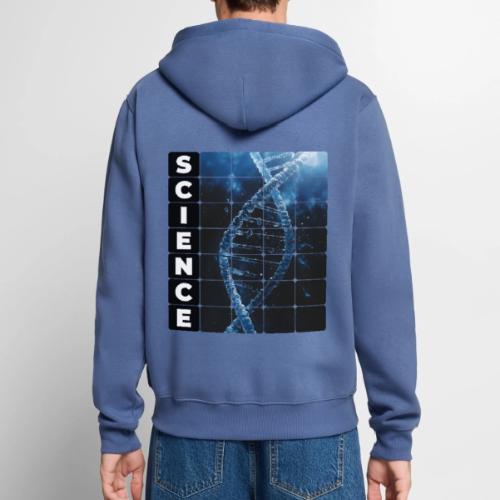 Frozen Code of Science - Unisex Premium Organic Zip Hoodie