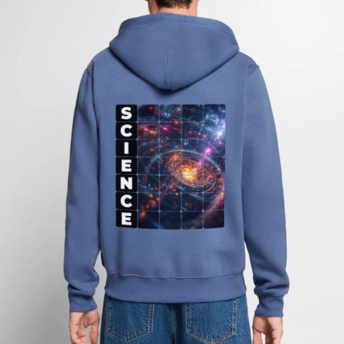 Science Spiral - Unisex Premium Organic Zip Hoodie