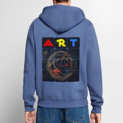 Echoes of Art - Unisex Premium Organic Zip Hoodie