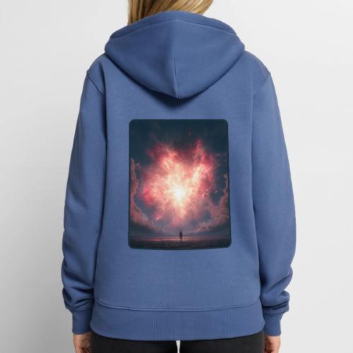 Supernova Sky Sci-Fi Artwork - Unisex Premium Organic Zip Hoodie