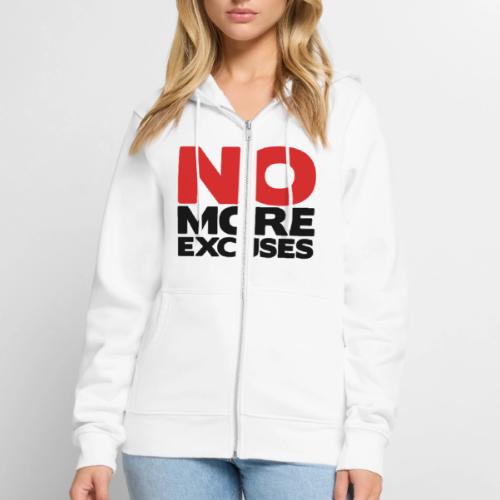 No More Excuses - Unisex Premium Organic Zip Hoodie