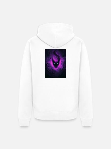 IMG_20260408_223639 - Unisex Premium Organic Zip Hoodie - white