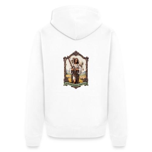I Am The Good Shepherd T Shirt, Christian Gift - Unisex Premium Organic Zip Hoodie