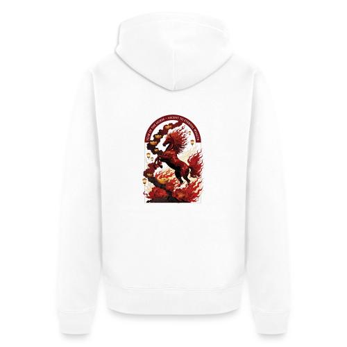 Year of the Horse Rise T Shirt,Lunar New Year Gift - Unisex Premium Organic Zip Hoodie