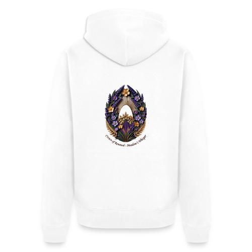 Easter Meadow Crown Renewal T Shirt, Spring Gift - Unisex Premium Organic Zip Hoodie