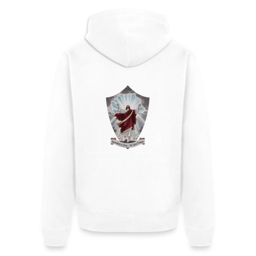 Easter Ascended in Glory T Shirt,Resurrection Gift - Unisex Premium Organic Zip Hoodie