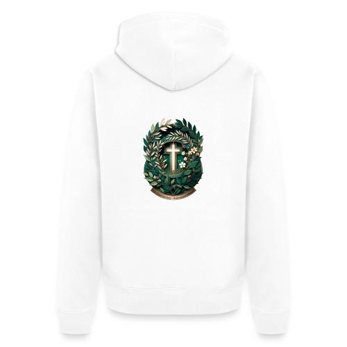 Easter Ever Green in Glory Laurel T Shirt, Gift - Unisex Premium Organic Zip Hoodie
