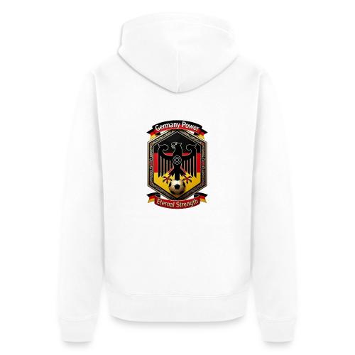 Germany Eagle Power T-Shirt, Flag Pride Gift - Unisex Premium Organic Zip Hoodie