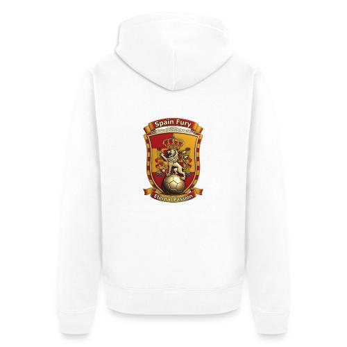 Spain Lion Fury T-Shirt, Spanish Crest Gift - Unisex Premium Organic Zip Hoodie