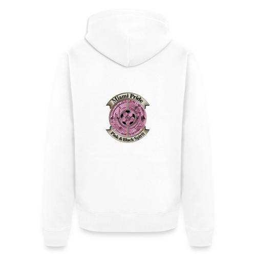 Miami Pride T Shirt, Soccer City Pride Gift - Unisex Premium Organic Zip Hoodie