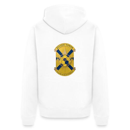 Riyadh Tower T Shirt, Football City Pride Gift - Unisex Premium Organic Zip Hoodie