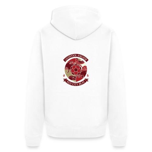 Liverpool Anchor T Shirt, Soccer City Pride Gift - Unisex Premium Organic Zip Hoodie