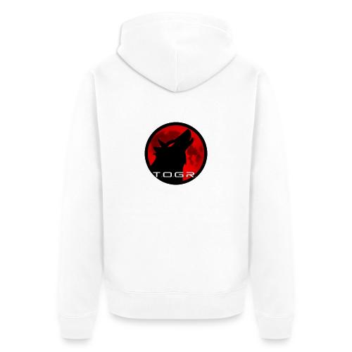 Larger Logo - Unisex Premium Organic Zip Hoodie