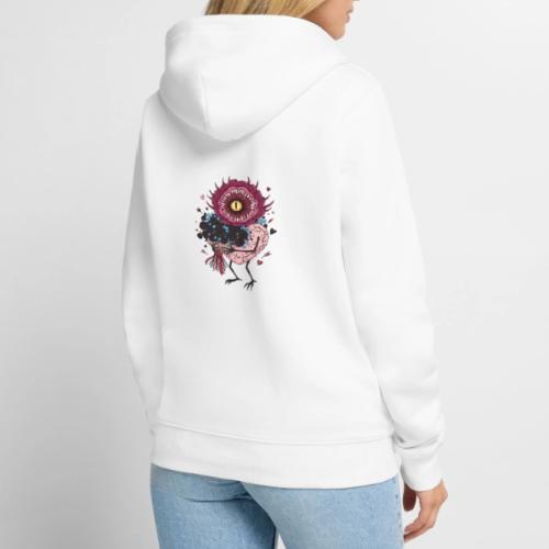 Gothic Valentine Eldritch Bloom – Dark Rom - Unisex Premium Organic Zip Hoodie