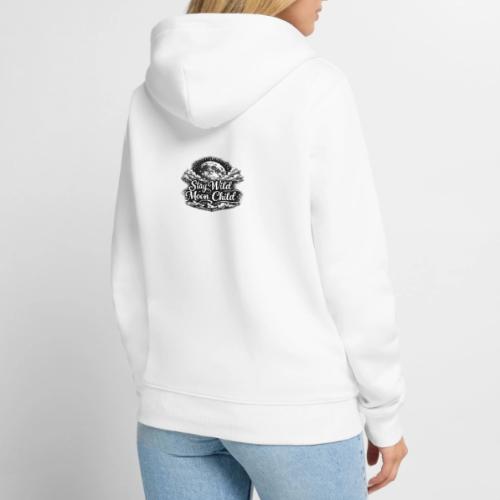 Stay Wild Moon Child - Unisex Premium Organic Zip Hoodie