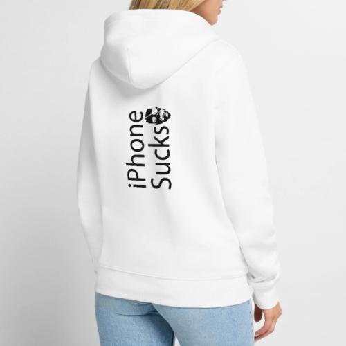 iPhone Sucks - Unisex Premium Organic Zip Hoodie